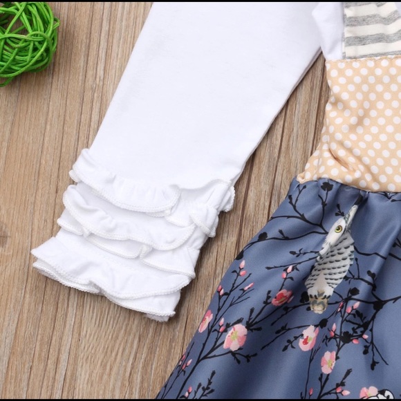 • HP!•LAST 1!! •2 PC Owl Pr. Skirt Set • - Picture 4 of 8